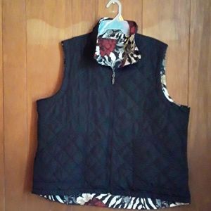 Plus size womans vest
